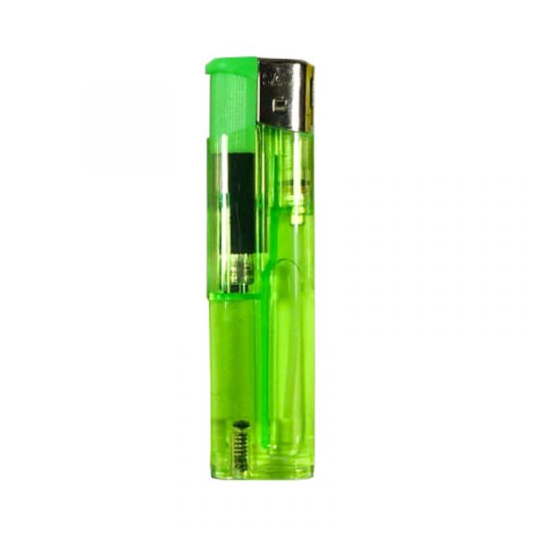 فندک گازی F5 - سبز - فسفری Green