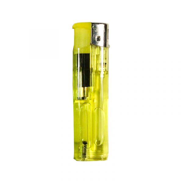 فندک گازی F5 - زرد - لیمویی - طلایی Yellow